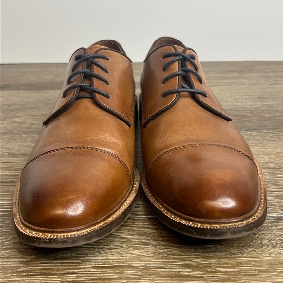 vince camuto brown dress shoes Rustic Brown Leather Chelsea Boots, Women's Dress 1306 main image 0